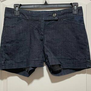The Limited Dark Denim Jean Shorts